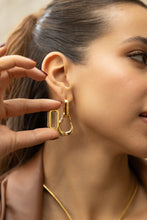 Cargar imagen en el visor de la galería, ARETES 3 EN 1 ESLABON By Issa Vásquez