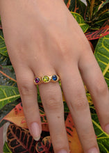 Cargar imagen en el visor de la galería, ANILLO 3 CRISTALES