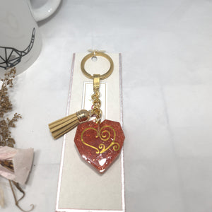 Llavero Corazon Rojo