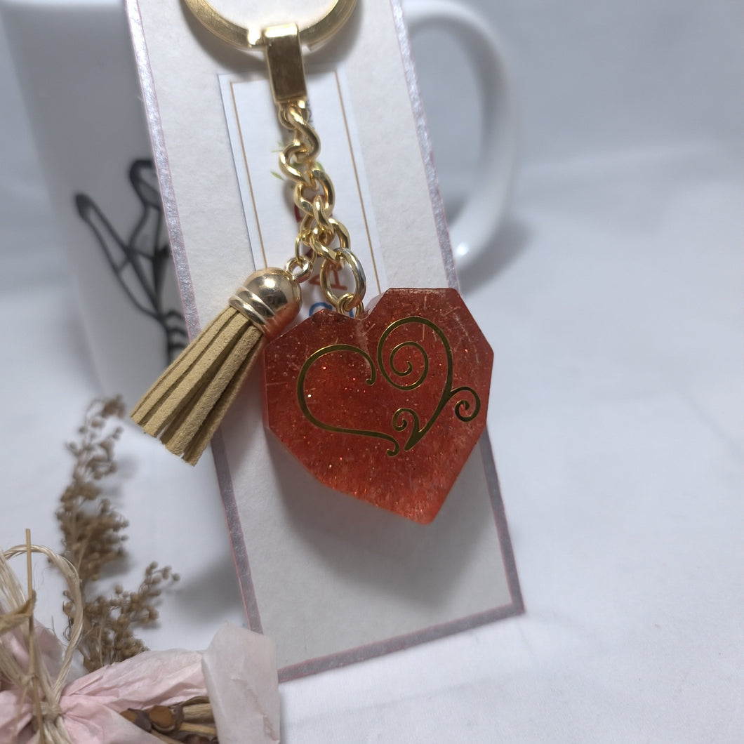 Llavero Corazon Rojo