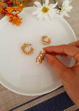 Cargar imagen en el visor de la galería, SET CANDONGAS / EARCUFF PERL
