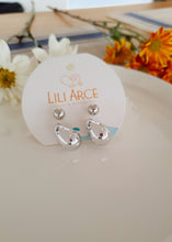 Cargar imagen en el visor de la galería, SET DUO GOTA PLATEADA
