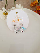 Cargar imagen en el visor de la galería, SET DUO GOTA PLATEADA
