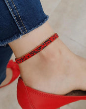 Cargar imagen en el visor de la galería, TOBILLERA MIYUKI ROJA
