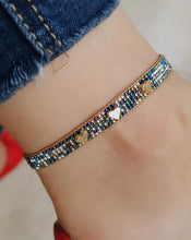 Cargar imagen en el visor de la galería, TOBILLERA MIYUKI AZUL
