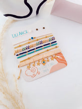 Cargar imagen en el visor de la galería, SET PULSERAS BLUE
