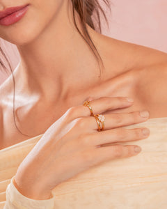DUO ANILLOS ABUNDANCIA