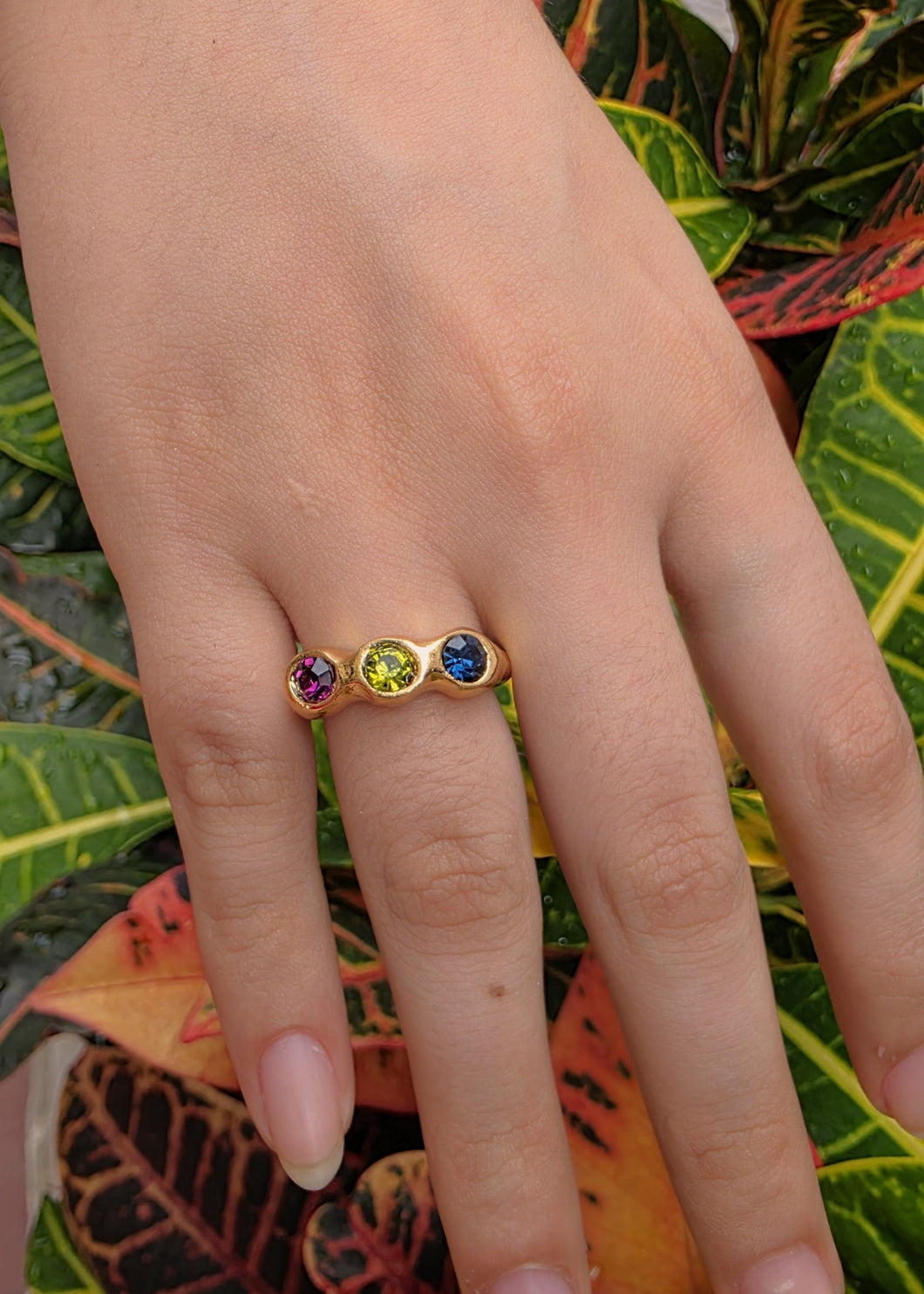 ANILLO 3 CRISTALES