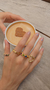 ANILLO 3 CRISTALES