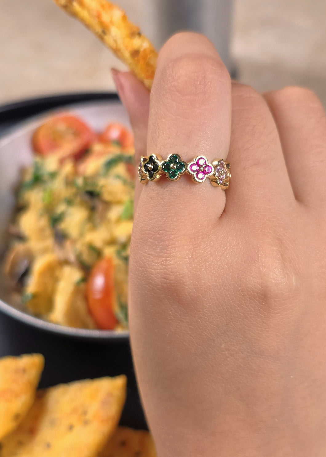 ANILLO FLORES