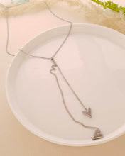 Cargar imagen en el visor de la galería, COLLAR PLATEADO CORAZON
