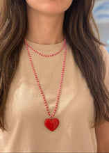 Cargar imagen en el visor de la galería, CADENA CORAZON RED VELVET
