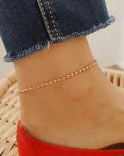 Cargar imagen en el visor de la galería, TOBILLERA ORO ROSA
