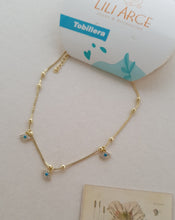 Cargar imagen en el visor de la galería, TOBILLERA OJO CON CRISTALES
