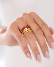 Cargar imagen en el visor de la galería, SET X3 ANILLOS FLOW
