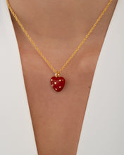 Cargar imagen en el visor de la galería, CADENA CORAZON ROJO

