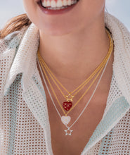 Cargar imagen en el visor de la galería, CADENA CORAZON ROJO
