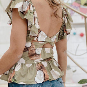 Blusa Silvia Cocos - LILI ARCE ACCESORIOS