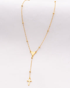CADENA ROSARIO DE AMOR| LILI ARCE ACCESORIOS