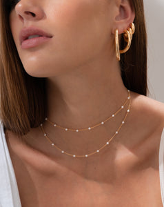 CADENA PERLITAS DE SOL| LILI ARCE ACCESORIOS