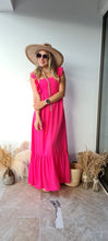 Cargar imagen en el visor de la galería, VESTIDO DIYA FUCSIA
